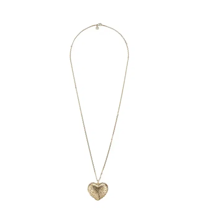 Sydney Evan Puffy Icon Wallpaper Heart 14kt gold necklace with diamonds
