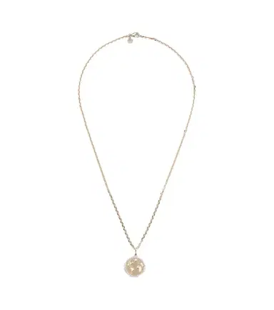 Sydney Evan World Traveler 14kt gold pendant necklace with diamonds | Thumbnail 1 Sydney Evan World Traveler 14kt gold pendant necklace with diamonds | Thumbnail 1