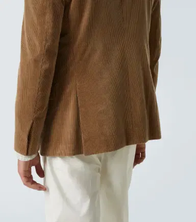 Ralph Lauren Purple Label Kent cotton and cashmere corduroy blazer | Thumbnail 6