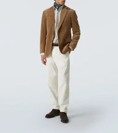 Ralph Lauren Purple Label Kent cotton and cashmere corduroy blazer | Thumbnail 7