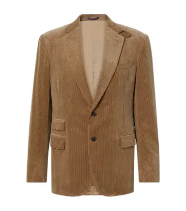 Ralph Lauren Purple Label Kent cotton and cashmere corduroy blazer | Thumbnail 1