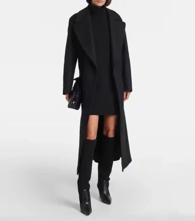 Gianvito Rossi Leather-trimmed knee-high boots | Thumbnail 5