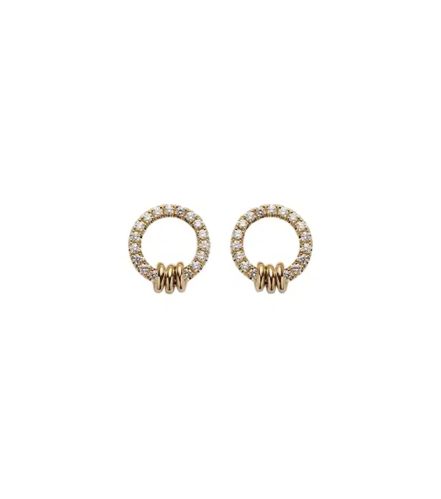 Spinelli Kilcollin Sidra 18kt gold earrings with diamonds