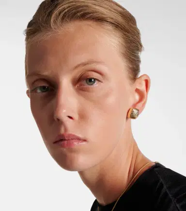 STONE AND STRAND Bond 14kt gold oversized earrings | Thumbnail 4 STONE AND STRAND Bond 14kt gold oversized earrings | Thumbnail 4