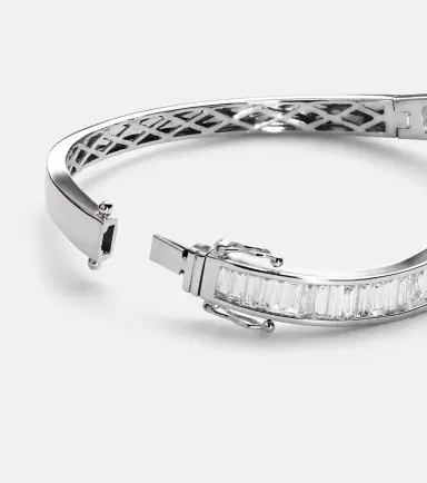Anita Ko Wave 18kt white gold bracelet with diamonds | Thumbnail 2