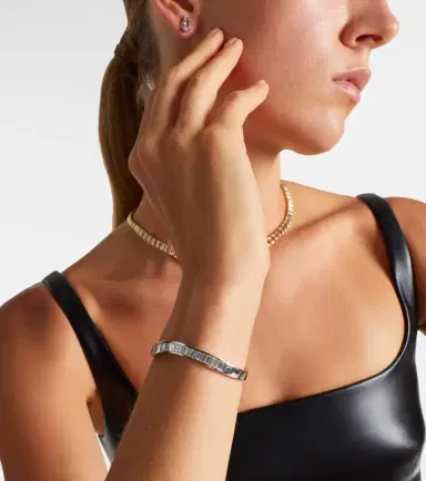 Anita Ko Wave 18kt white gold bracelet with diamonds | Thumbnail 3