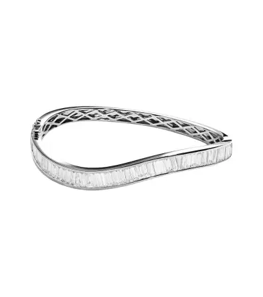Anita Ko Wave 18kt white gold bracelet with diamonds | Thumbnail 1