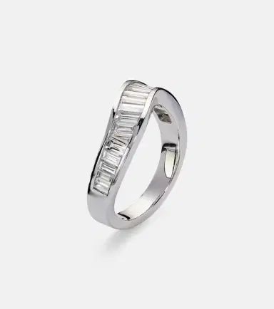 Anita Ko Wave 18kt white gold ring with diamonds | Thumbnail 2