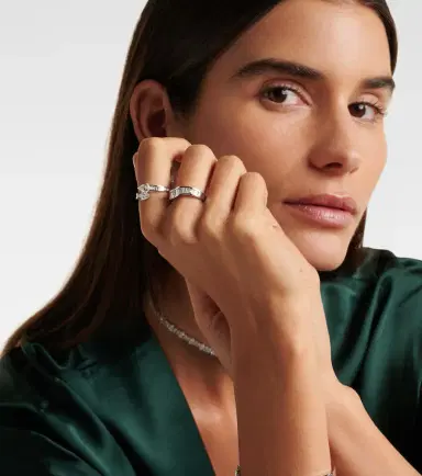 Anita Ko Wave 18kt white gold ring with diamonds | Thumbnail 3