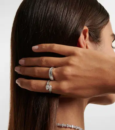 Anita Ko Wave 18kt white gold ring with diamonds | Thumbnail 4