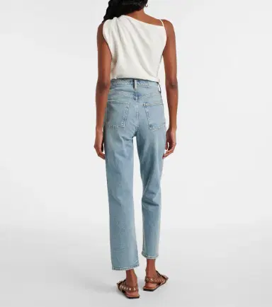 Agolde 90s Pinch Waist Crop high-rise straight jeans | Thumbnail 2 Agolde 90s Pinch Waist Crop high-rise straight jeans | Thumbnail 2