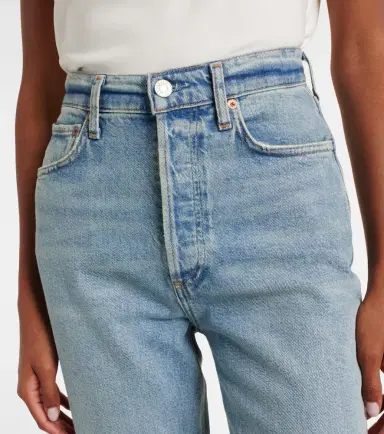 Agolde 90s Pinch Waist Crop high-rise straight jeans | Thumbnail 4 Agolde 90s Pinch Waist Crop high-rise straight jeans | Thumbnail 4