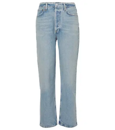 Agolde 90s Pinch Waist Crop high-rise straight jeans | Thumbnail 1 Agolde 90s Pinch Waist Crop high-rise straight jeans | Thumbnail 1