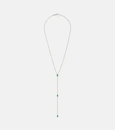 Anita Ko 18kt gold necklace with emeralds | Thumbnail 1 Anita Ko 18kt gold necklace with emeralds | Thumbnail 1