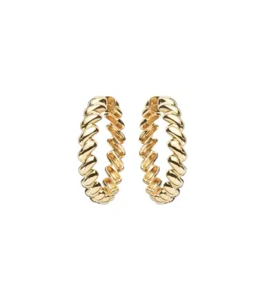 Anita Ko Coil 18kt gold hoop earrings | Thumbnail 1