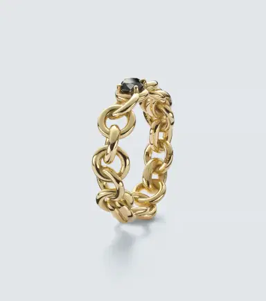 Spinelli Kilcollin Fused Serpens Large 18kt gold ring with diamond | Thumbnail 2 Spinelli Kilcollin Fused Serpens Large 18kt gold ring with diamond | Thumbnail 2