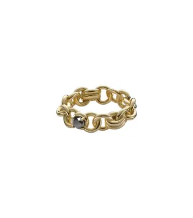 Spinelli Kilcollin Fused Serpens Large 18kt gold ring with diamond | Thumbnail 1 Spinelli Kilcollin Fused Serpens Large 18kt gold ring with diamond | Thumbnail 1