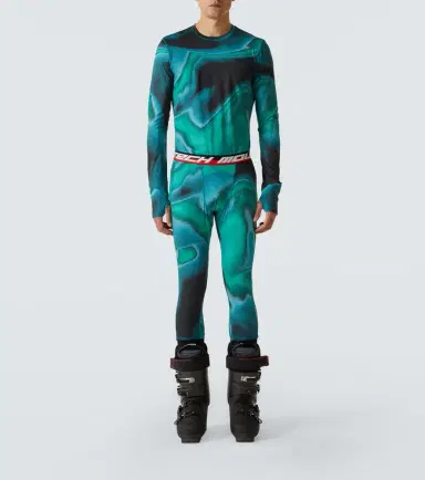 Aztech Mountain Aztech Next To Skin printed ski top | Thumbnail 2