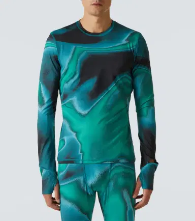 Aztech Mountain Aztech Next To Skin printed ski top | Thumbnail 3