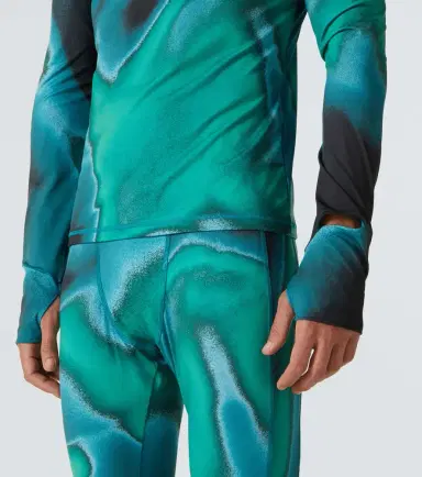 Aztech Mountain Aztech Next To Skin printed ski top | Thumbnail 6
