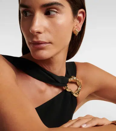 Anita Ko Clair Small 18kt gold earrings | Thumbnail 3