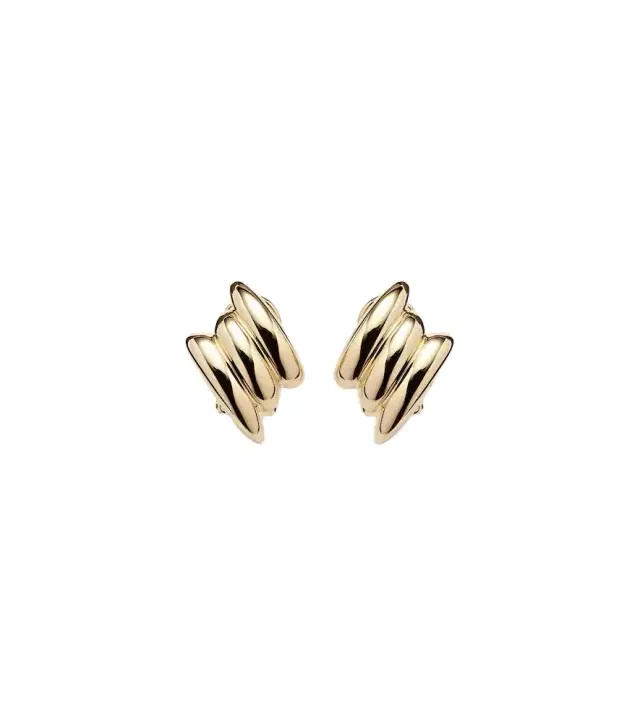 Anita Ko Clair Small 18kt gold earrings