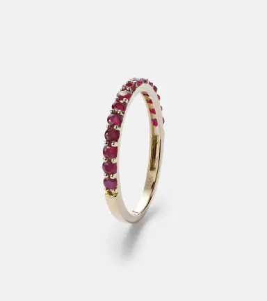STONE AND STRAND Forever Birthstone 14kt gold ring with ruby | Thumbnail 2 STONE AND STRAND Forever Birthstone 14kt gold ring with ruby | Thumbnail 2