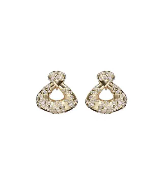 Marina B Annec 18kt gold earrings with diamonds