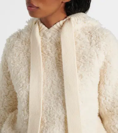 Jet Set Jennifer wool-blend hoodie | Thumbnail 2