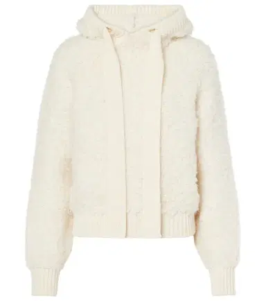 Jet Set Jennifer wool-blend hoodie | Thumbnail 1