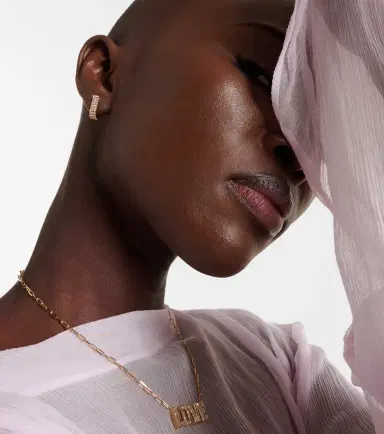 SHAY JEWELRY 18kt gold hoop earrings with diamonds | Thumbnail 2 SHAY JEWELRY 18kt gold hoop earrings with diamonds | Thumbnail 2
