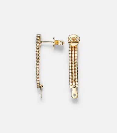 SHAY JEWELRY 18kt gold hoop earrings with diamonds | Thumbnail 6 SHAY JEWELRY 18kt gold hoop earrings with diamonds | Thumbnail 6
