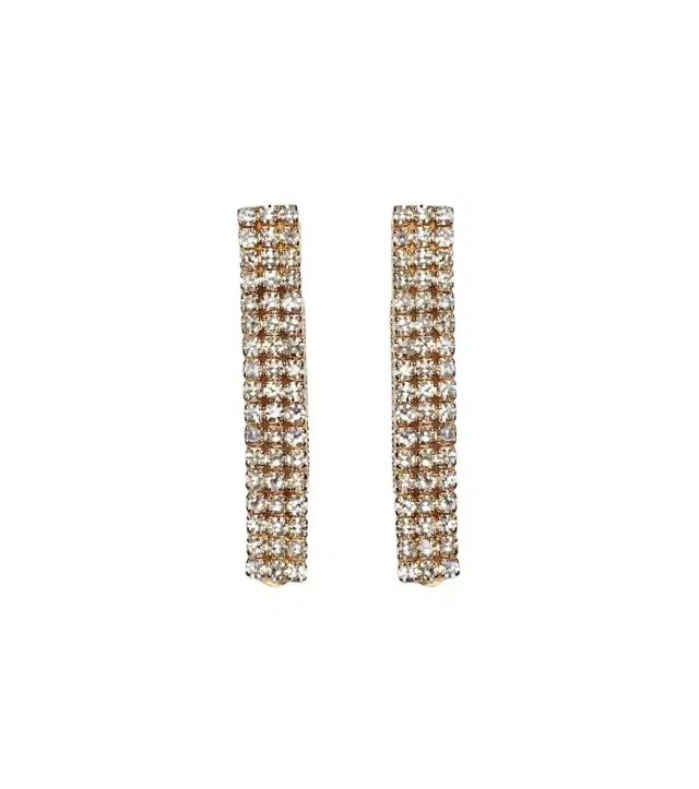 Shay Jewelry 18kt gold hoop earrings with diamonds