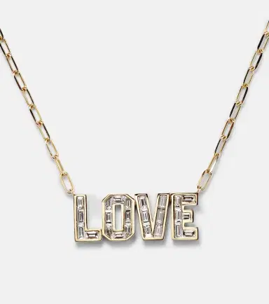 SHAY JEWELRY 18kt gold pendant necklace with diamonds | Thumbnail 3