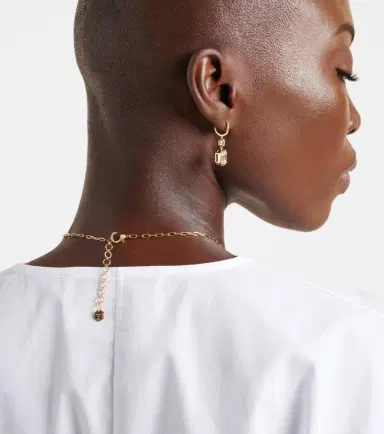 SHAY JEWELRY 18kt gold pendant necklace with diamonds | Thumbnail 6