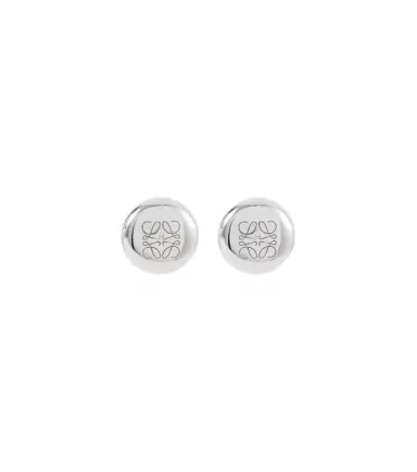 Loewe Anagram Pebble sterling silver stud earrings | Thumbnail 1