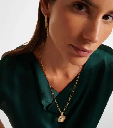 SHAY JEWELRY Radiant Octagon 18kt gold pendant necklace with diamonds | Thumbnail 5 SHAY JEWELRY Radiant Octagon 18kt gold pendant necklace with diamonds | Thumbnail 5