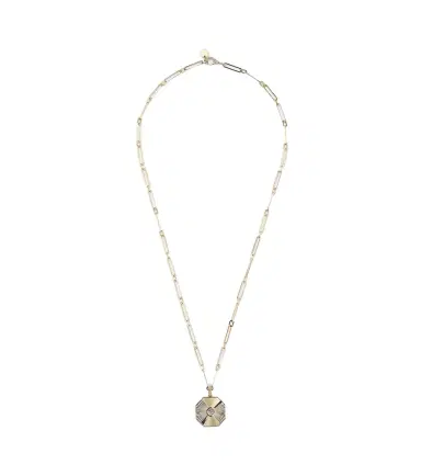 SHAY JEWELRY Radiant Octagon 18kt gold pendant necklace with diamonds | Thumbnail 1 SHAY JEWELRY Radiant Octagon 18kt gold pendant necklace with diamonds | Thumbnail 1