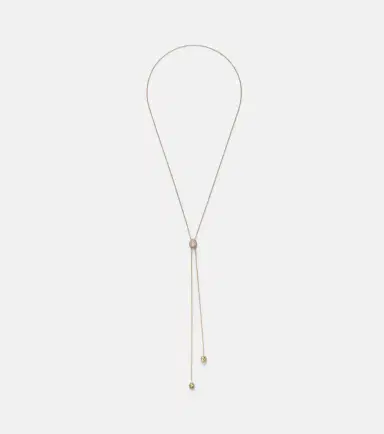 Octavia Elizabeth Diamond Coast Lariat 18kt gold necklace with diamonds | Thumbnail 1