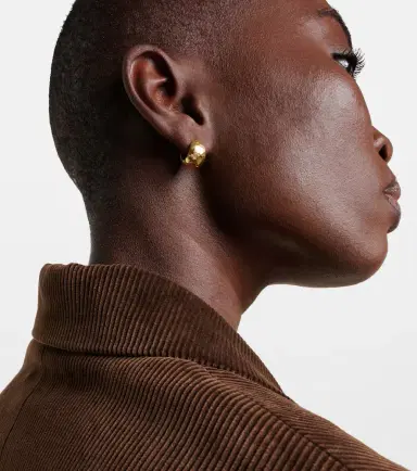 Octavia Elizabeth Poppy 18kt gold earrings | Thumbnail 3