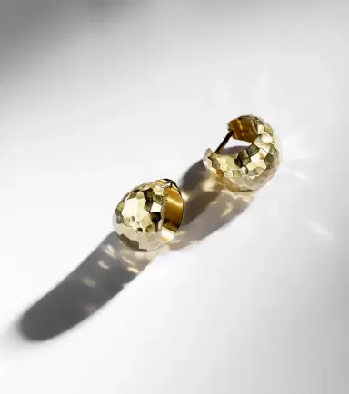 Octavia Elizabeth Poppy 18kt gold earrings | Thumbnail 5