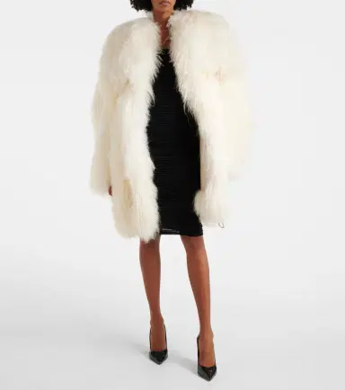 The Attico Shearling coat | Thumbnail 2