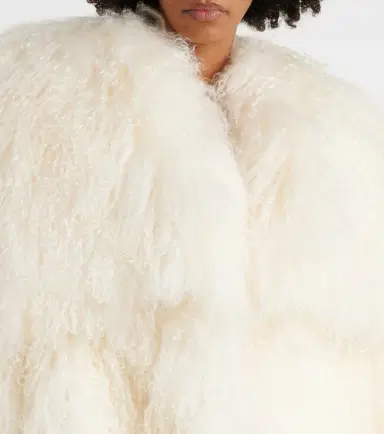 The Attico Shearling coat | Thumbnail 4