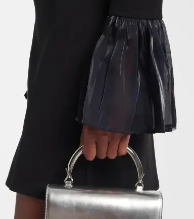 Staud Hawthorne organza-trimmed minidress | Thumbnail 4