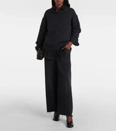 Citizens of Humanity Ayla cropped wide-leg jeans | Thumbnail 4