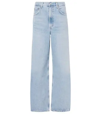 AGOLDE Low Curve mid-rise wide-leg jeans | Thumbnail 1