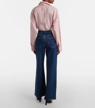 AGOLDE Dame Jean No Cuff high-rise wide-leg jeans | Thumbnail 3 AGOLDE Dame Jean No Cuff high-rise wide-leg jeans | Thumbnail 3