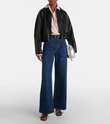 AGOLDE Dame Jean No Cuff high-rise wide-leg jeans | Thumbnail 7 AGOLDE Dame Jean No Cuff high-rise wide-leg jeans | Thumbnail 7