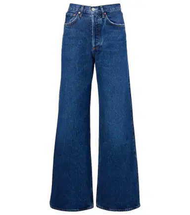 AGOLDE Dame Jean No Cuff high-rise wide-leg jeans | Thumbnail 1 AGOLDE Dame Jean No Cuff high-rise wide-leg jeans | Thumbnail 1
