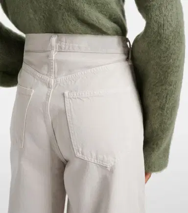 AGOLDE Low Curve mid-rise wide-leg jeans | Thumbnail 3
